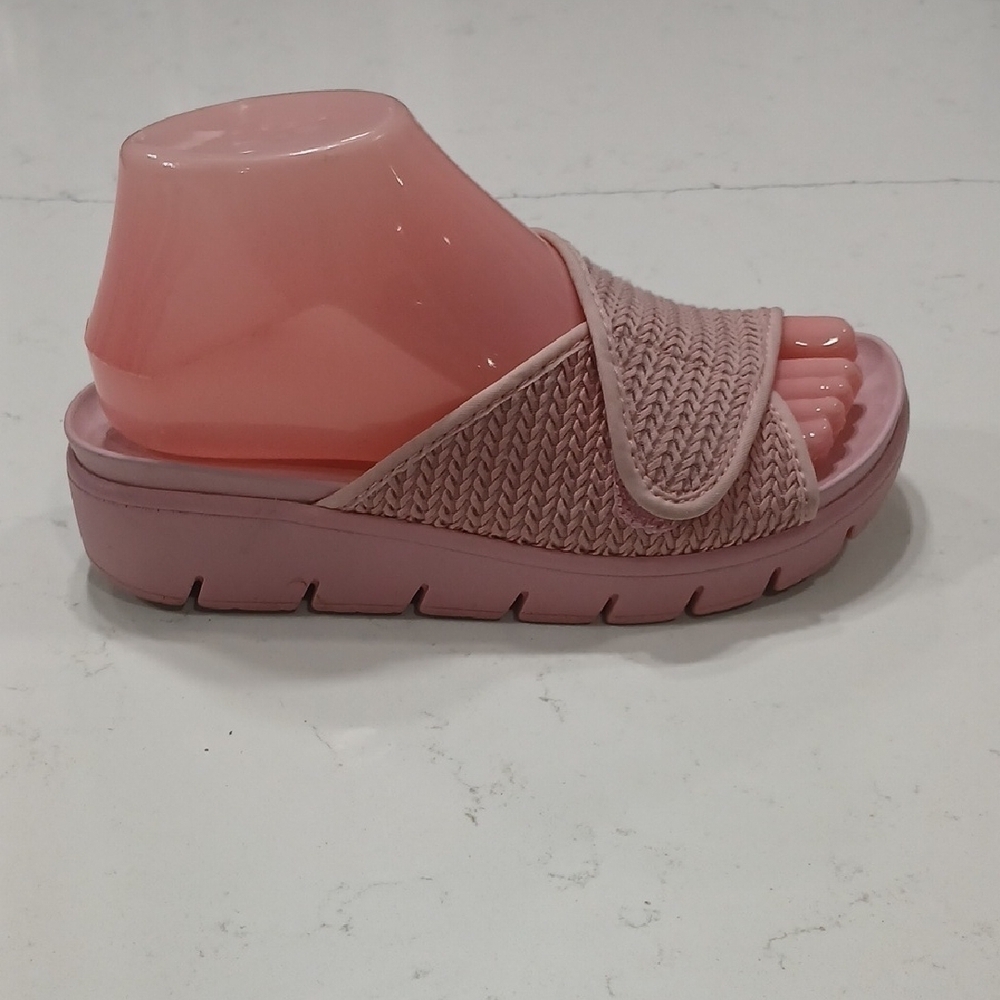 Alegria Pink Woven Slippers Sz7 Sz36 European Sz Pre-owned